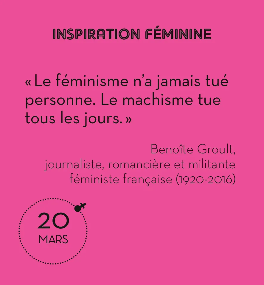 Frigobloc 365 Femmes extraordinaires mini calendrier inspirant