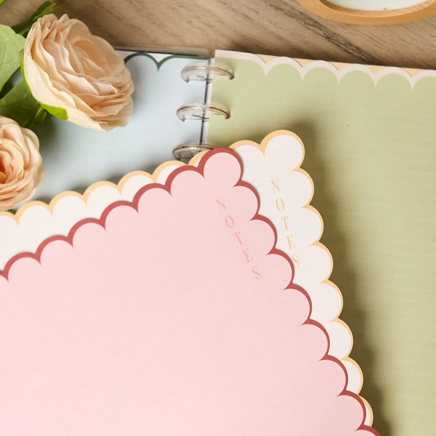 Happy Planner Café Coquette Big papier recharge ligné pointillé 40 feuilles