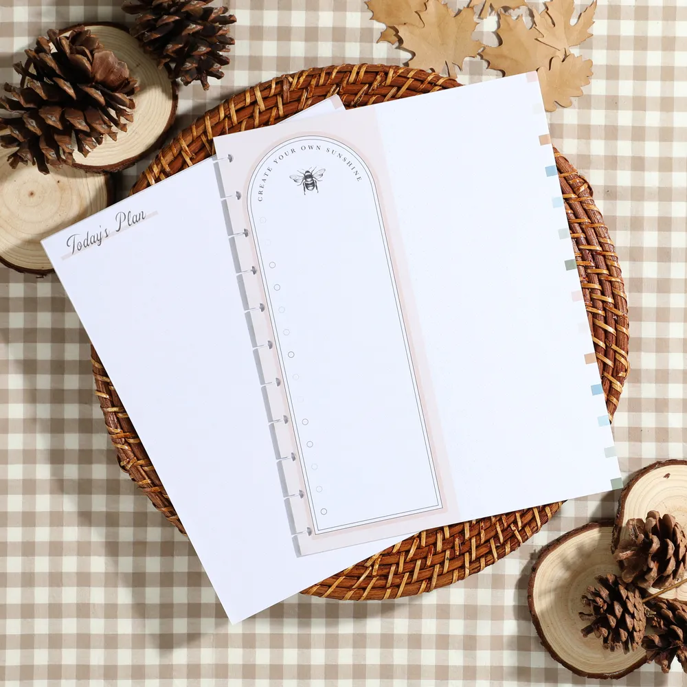 Happy Planner Woodland Charm Big recharge papier pointillé 40 feuilles