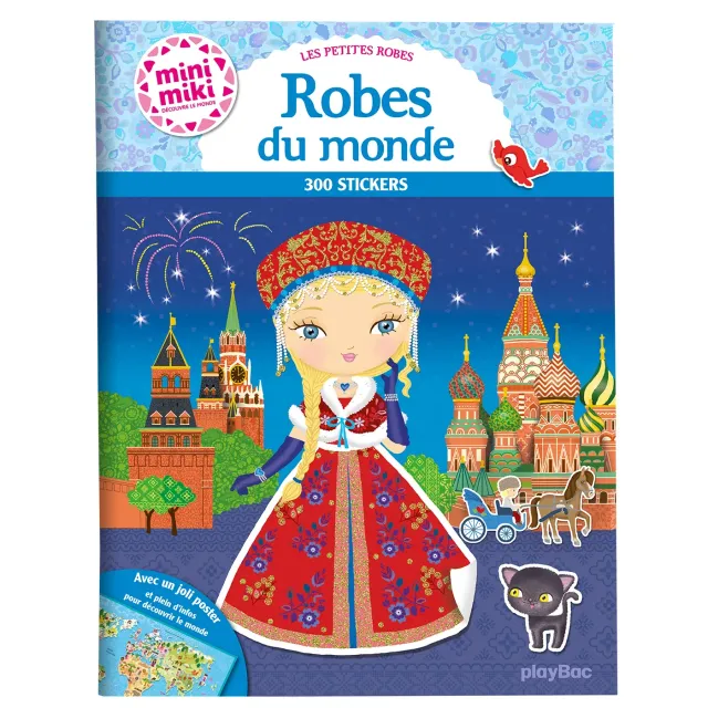 Minimiki Robes du monde autocollants ED. 2020 dès 5 ans