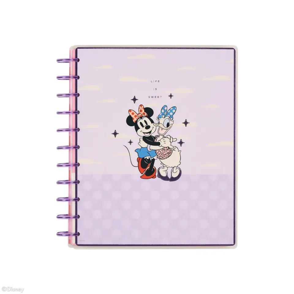 Happy Planner Minnie Bow Happy agenda Big horizontal non daté