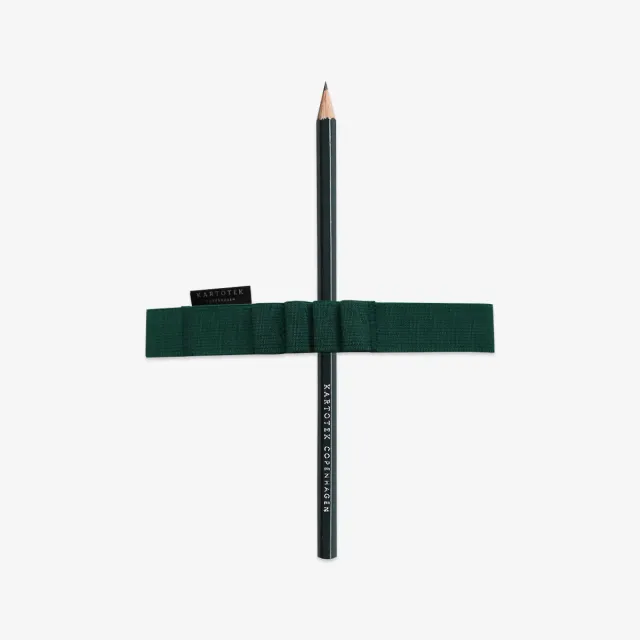 Kartotek Pen Strap A5 élastique porte-stylos vert