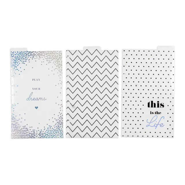 Happy Planner Plan Your Dreams intercalaires Classic lot de 3