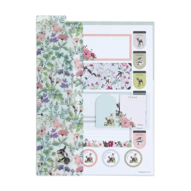 Happy Planner Disney Bambi Springtime pack accessoires classic