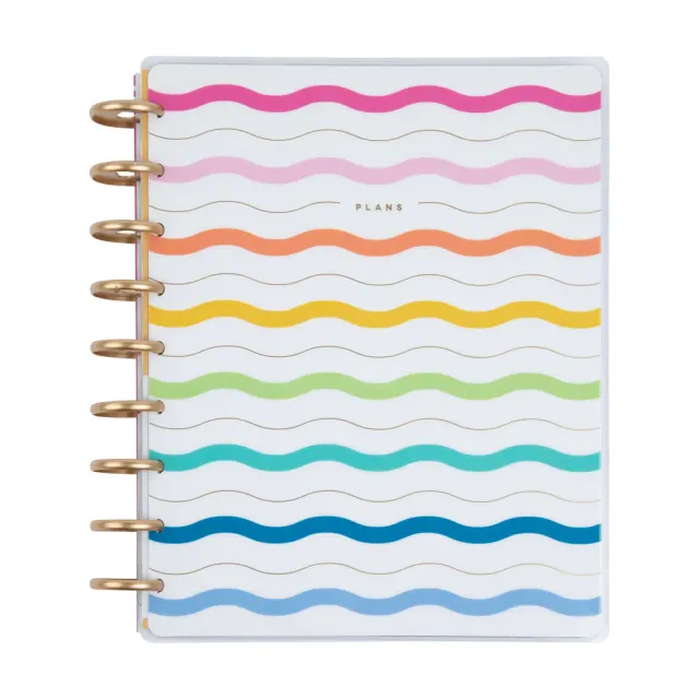 Happy Planner Happy Brights planner non daté classic dashboard 12 mois