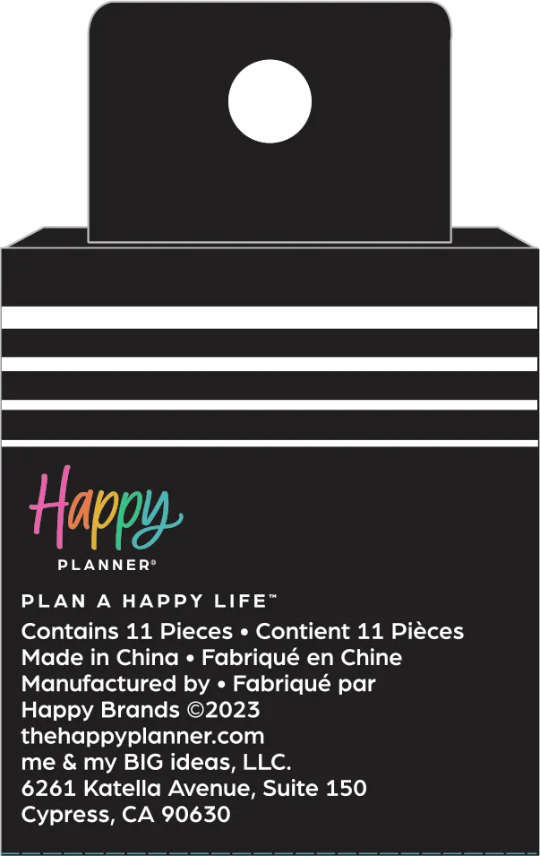 Happy Planner Violet Expander disques métal x11 violet
