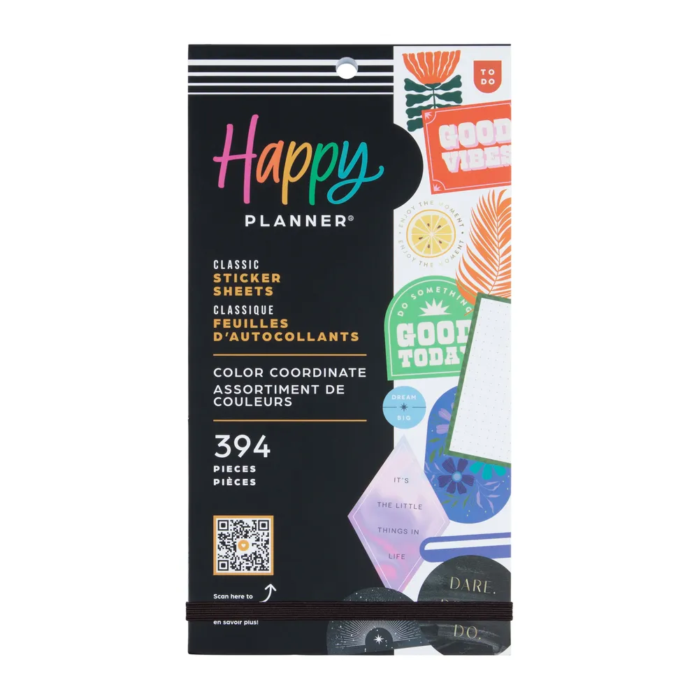Me & my big ideas Color Coordinate stickers agenda 394