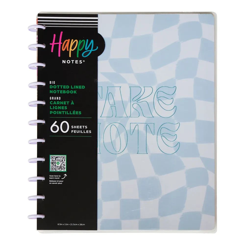 Happy Planner Canyon Modern Big carnet pointillés lignés 60 feuilles