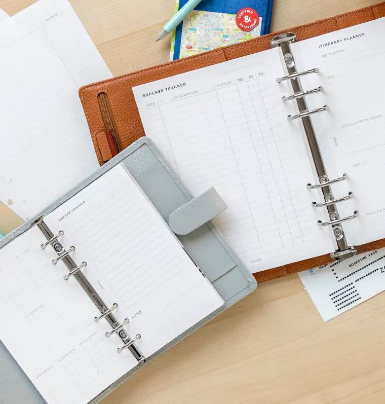 Filofax Personal recharge travel planner voyage