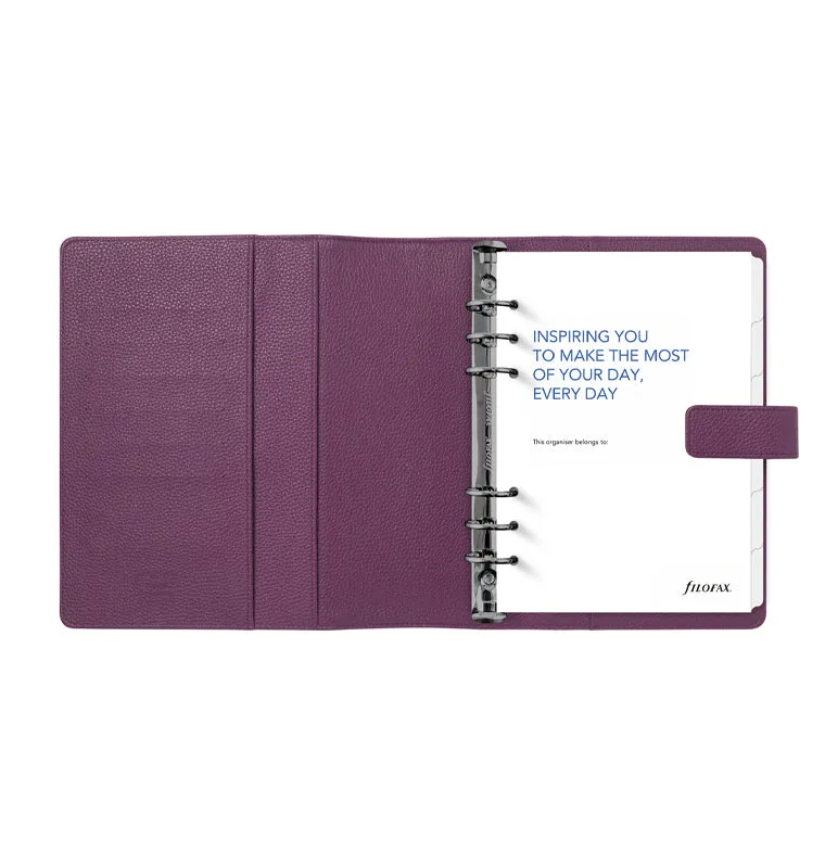 Filofax Camden Organiser A5 agenda modulaire violet