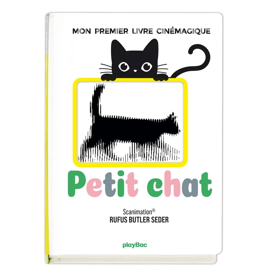 Frigobloc Petit Chat livre cinémagique éveil 0-3 ans