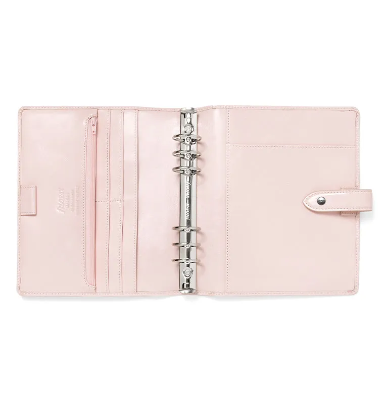 Filofax Malden organiseur A5 cuir rose véritable