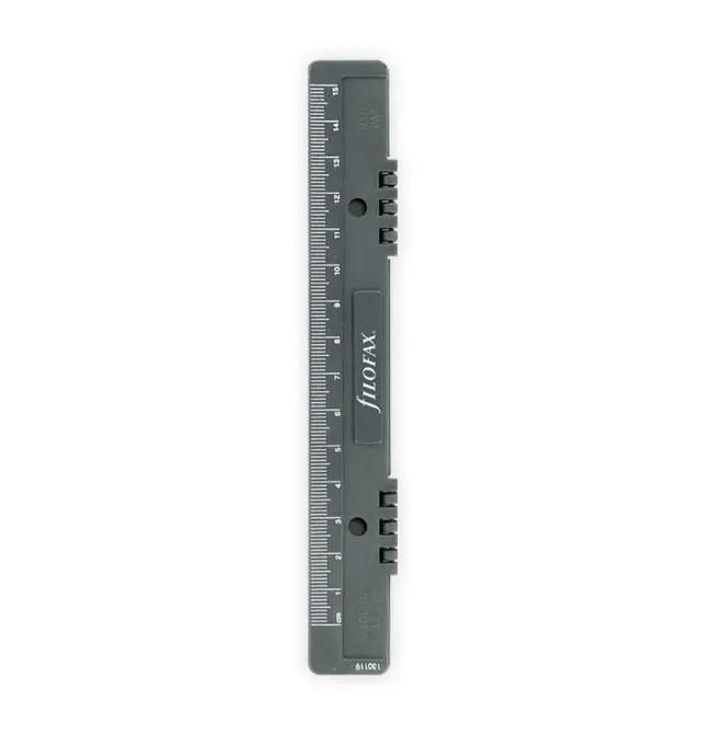 Filofax Personal perforateur règle plastique