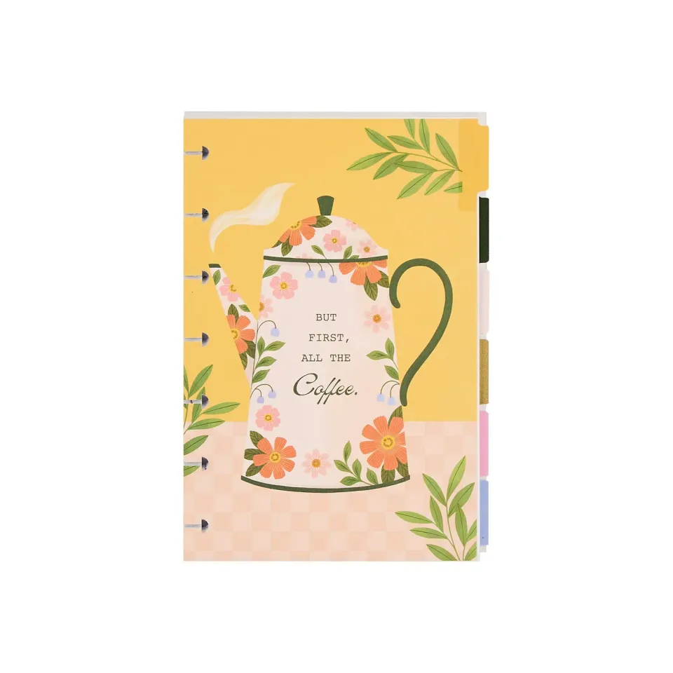 Happy Planner Petal Press recharge Mini 6 mois dashboard