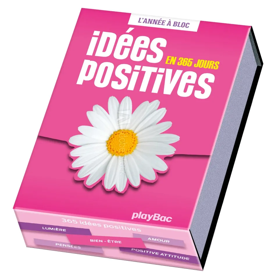 Frigobloc L'Année à Bloc Idées Positives éphéméride 365 jours