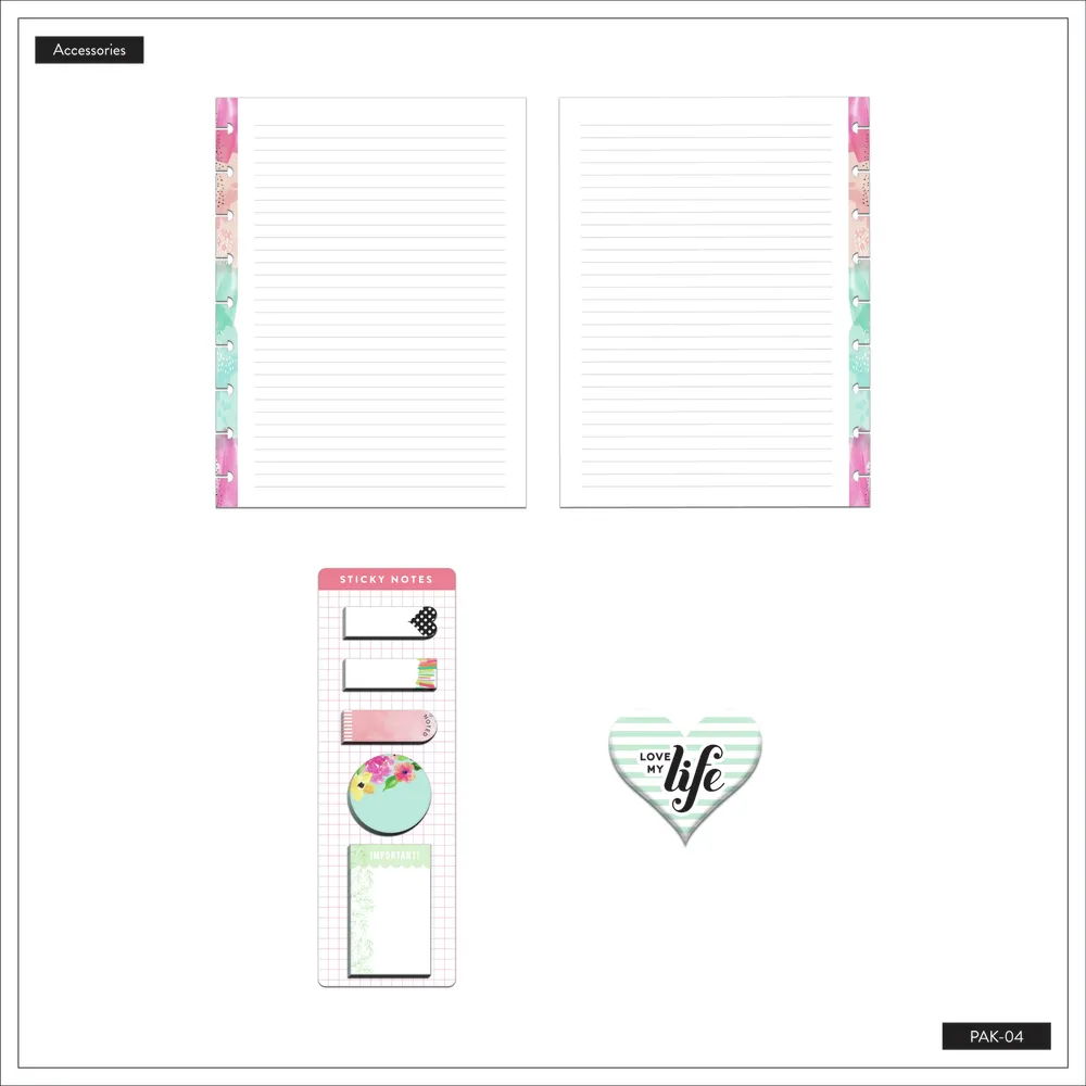Happy Planner Love Your Life pack accessoires Classic