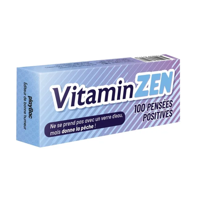 Vitaminzen coffret 100 cartes pensées positives zen