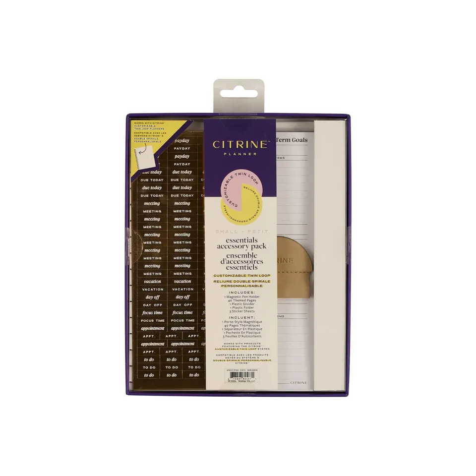 Citrine Work & Life extension spirale A5 40 pages travail