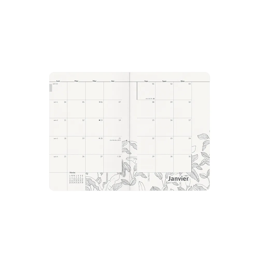 My365 My Agenda 2021 agenda semainier poche A6