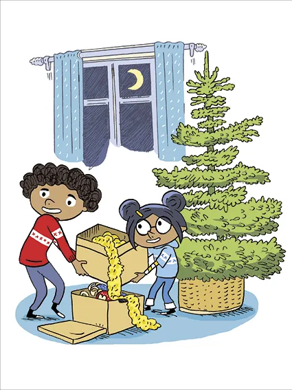 Incollables Premières lectures livre Tome 16 Sapin de Noël Niv 1