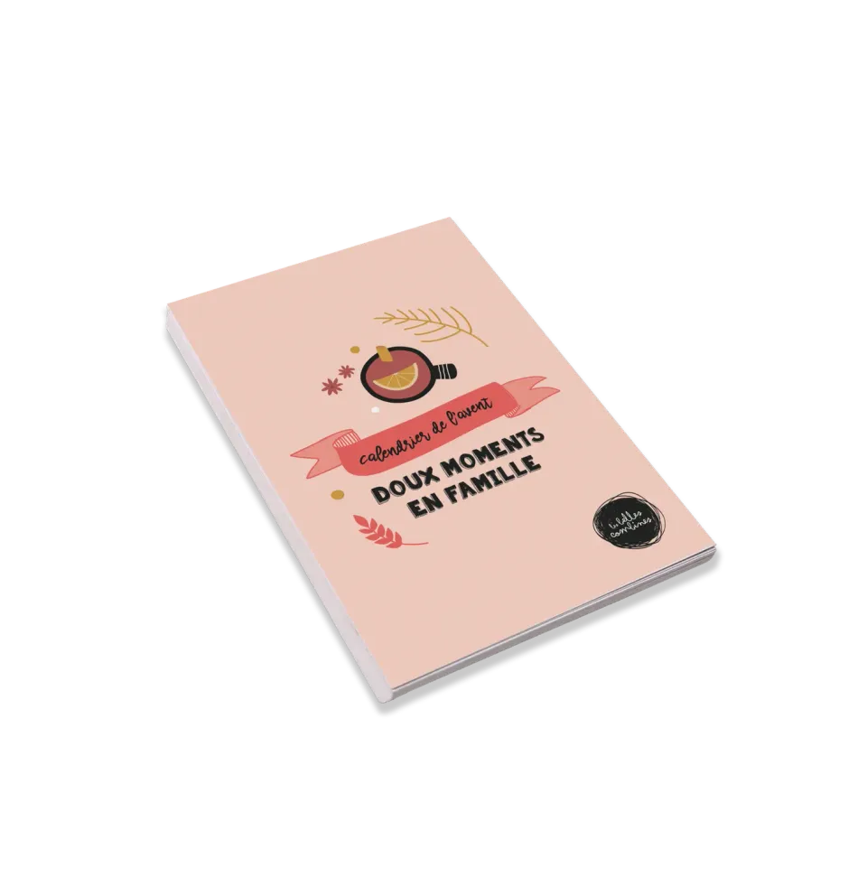 Les Belles Combines Calendrier Avent doux moments 25 cartes famille