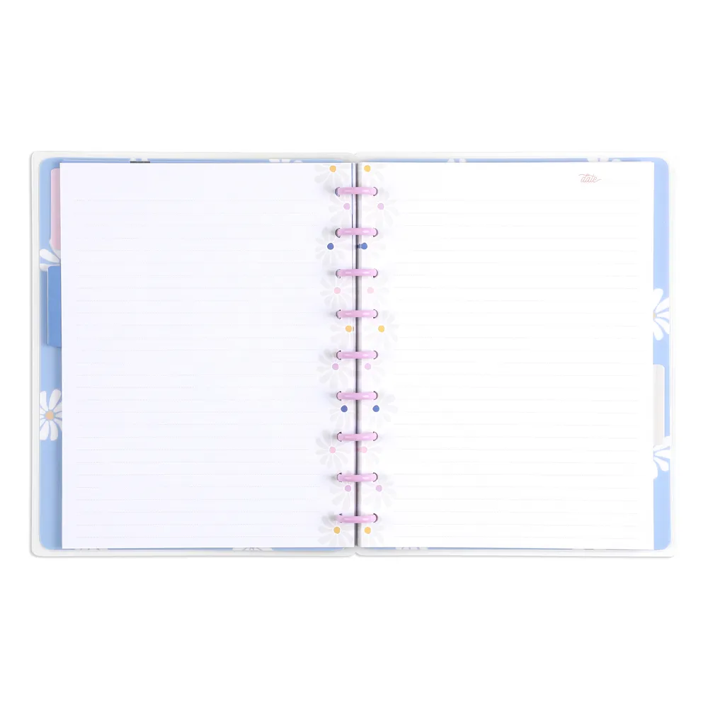 Happy Planner Fun Fleurs carnet pointillé Classic 60 feuilles