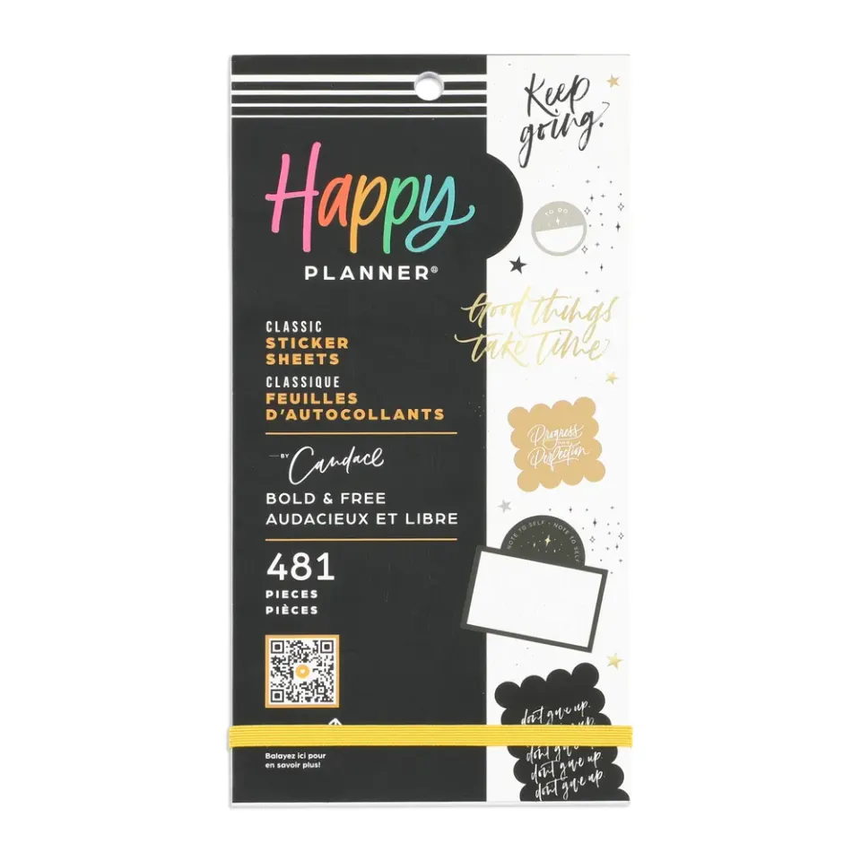 Happy Planner Bold Free Candace stickers 481 citations
