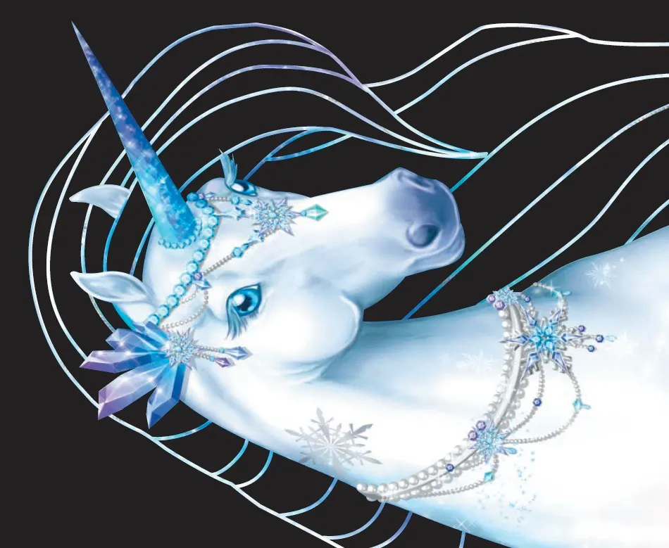 Frigobloc Licorne Style Névéa pochette créative glaces