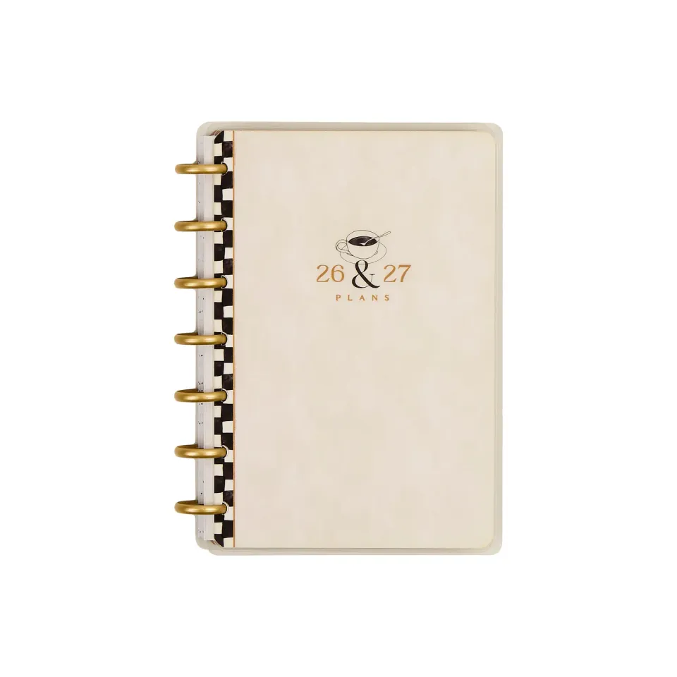 Happy Planner Chalkboard agenda Mini 2026-2027 dashboard