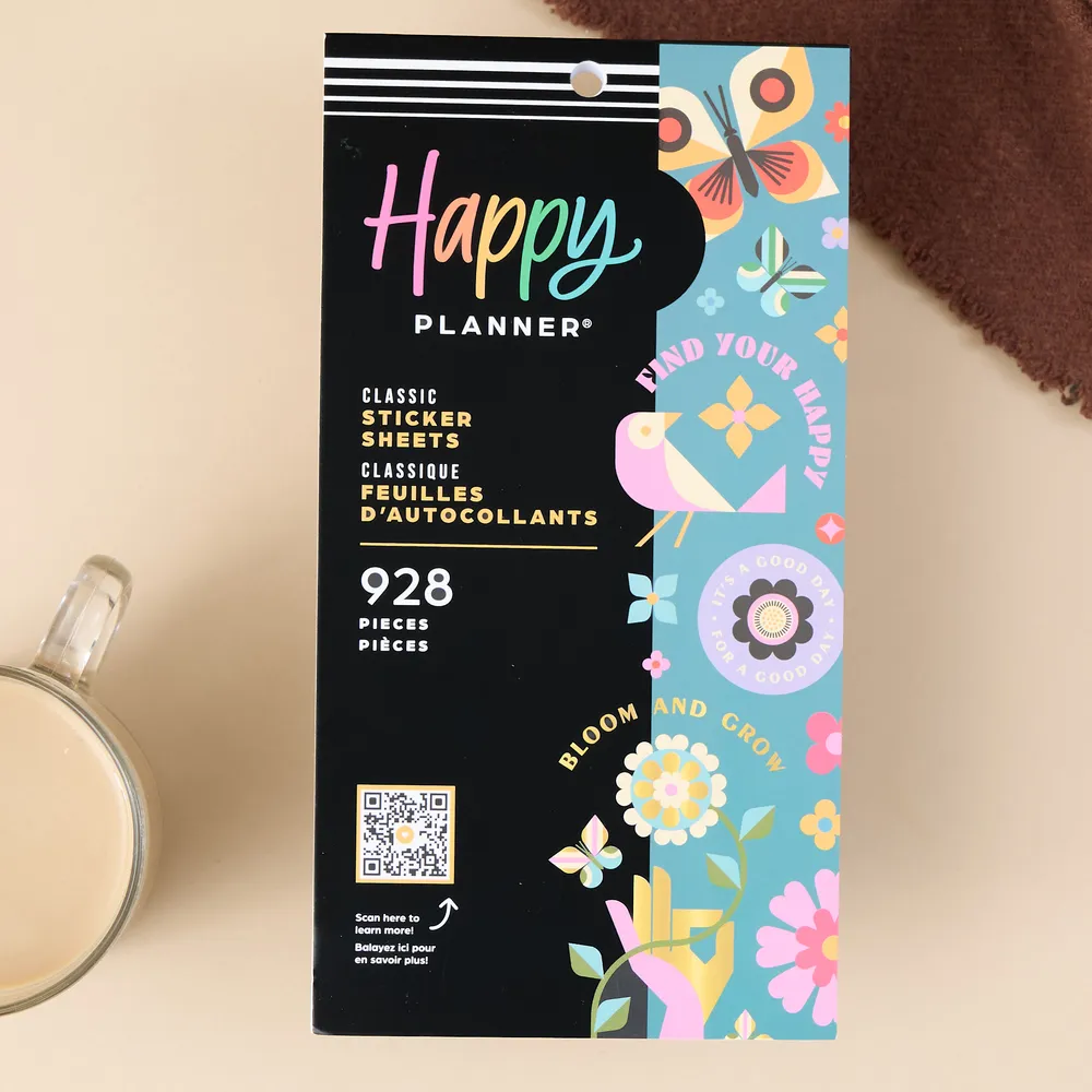 Happy Planner Mod Garden stickers value pack 928 autocollants