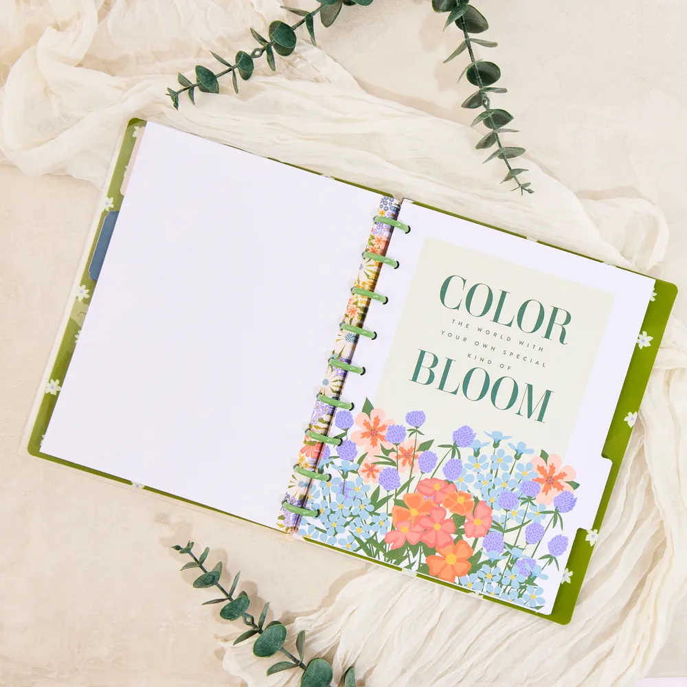 Happy Planner Spring Market carnet classic pointillé 60 feuilles