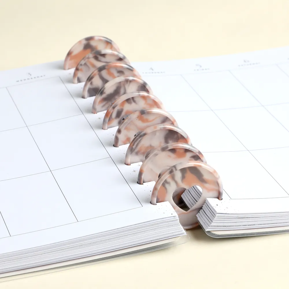 Happy Planner Glossy Tortoise disques expandeurs écaille 11 pcs
