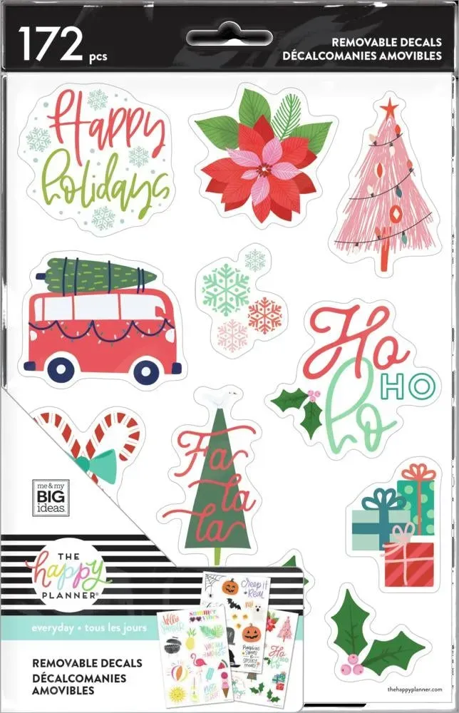 Happy Planner Seasonal decals effaçables 172 pièces