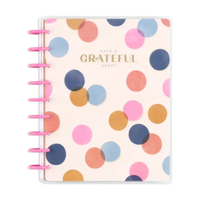 Happy Planner Bold Hope journal gratitude guidé Classic 80 feuilles