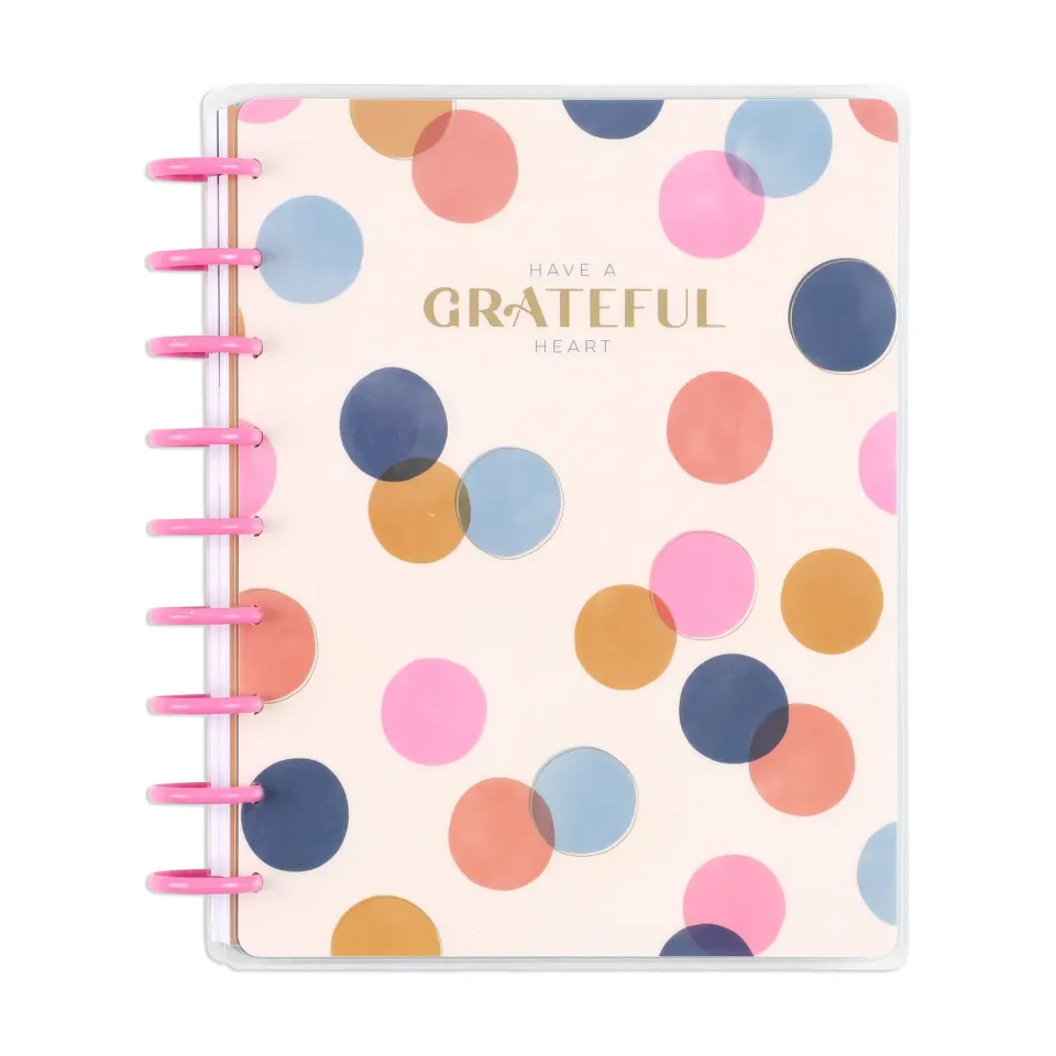 Happy Planner Bold Hope journal gratitude guidé Classic 80 feuilles