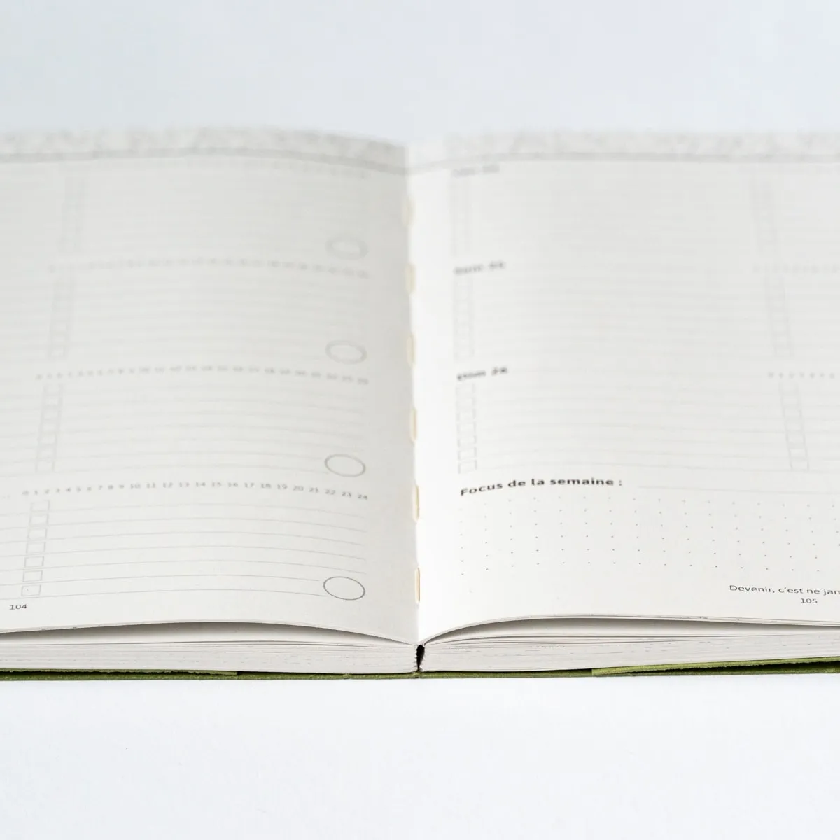 My365 My Agenda 2025/2026 agenda souple A5 bleu + jaquette camel