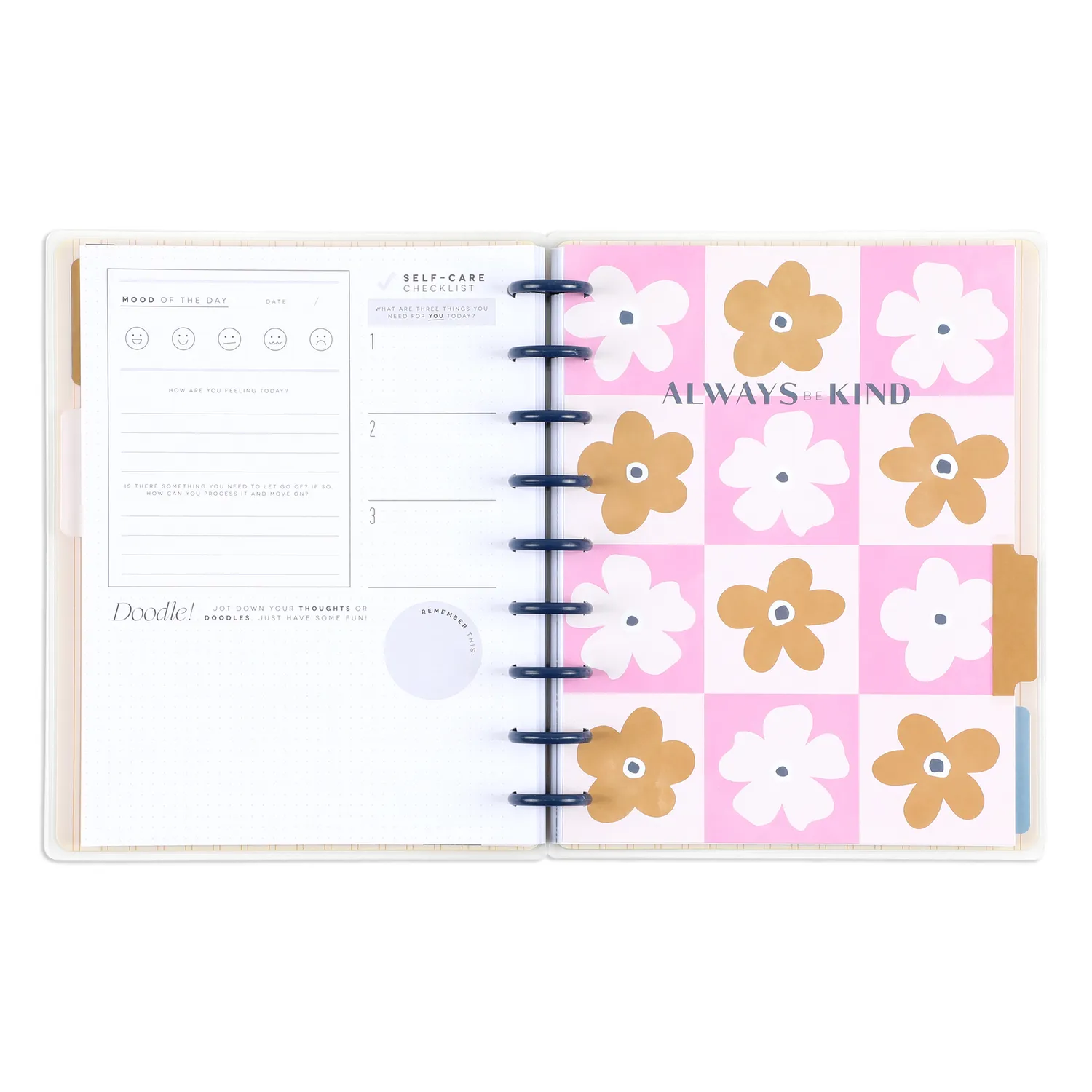 Me & my big ideas Classic Ditsies journal guidé humeur 80 feuilles