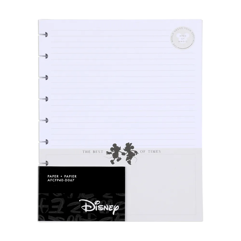 Happy Planner Disney Mickey Minnie papier Classic 40