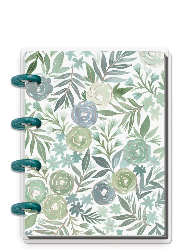 Happy Planner Micro Happy Notes carnet Green Garden micro 60 feuilles