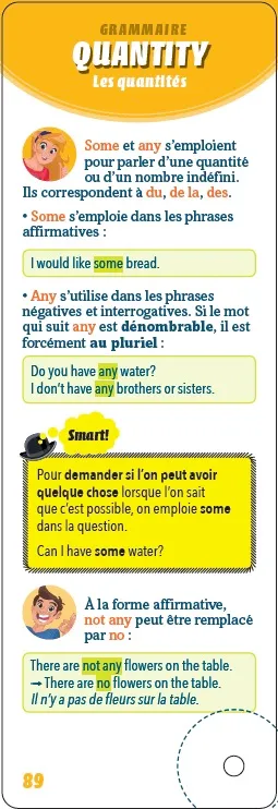 Frigobloc Incollables Éventail essentiel Anglais 7/12 ans mémo