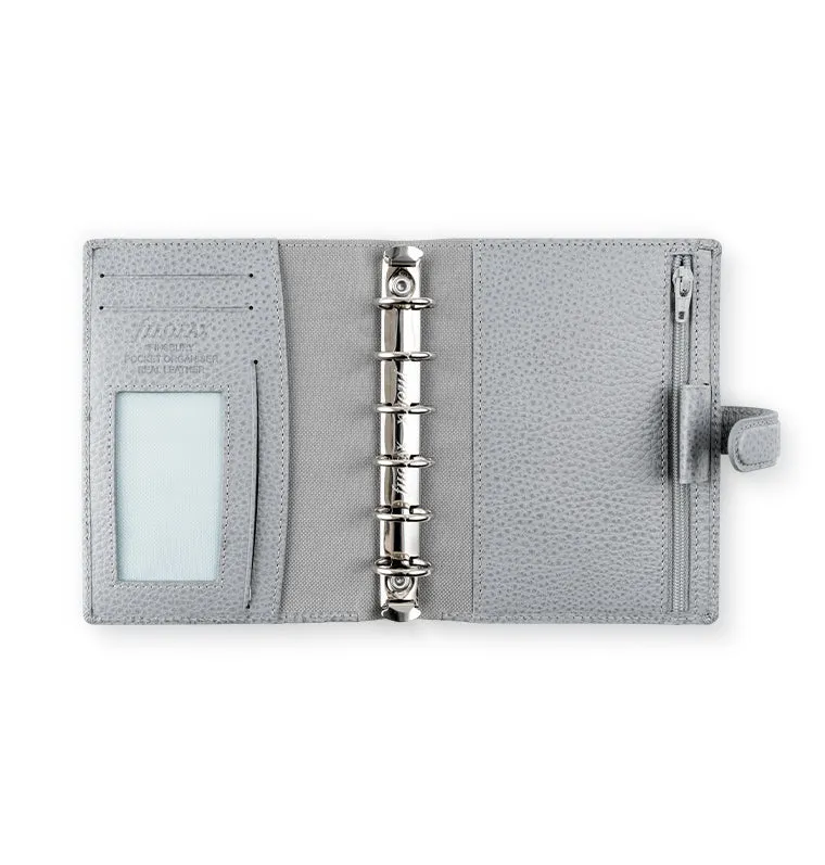 Filofax Finsbury Organiseur Pocket Cuir Gris bicolore