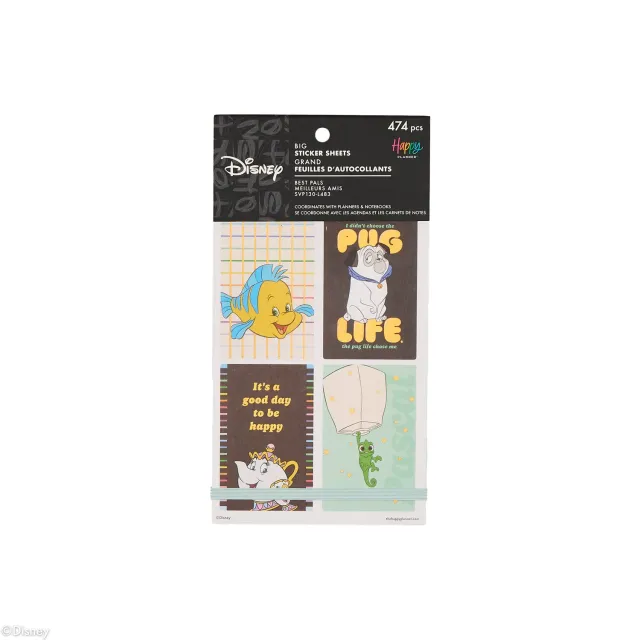 Happy Planner Disney Best Pals stickers Big 30 feuilles