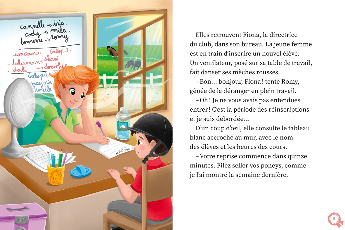Une deux trois Cavalières tome 2 Far West roman 6 ans