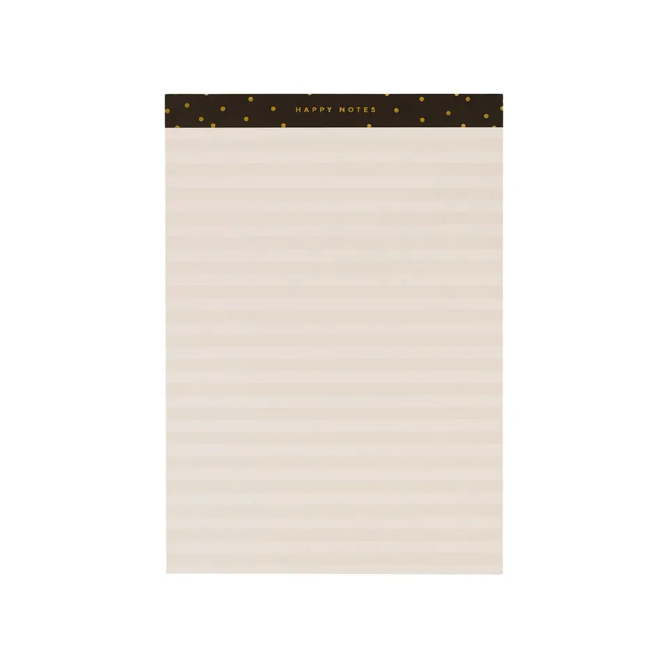 Happy Planner Love L+S bloc-notes Classic ligné 52 pages doré