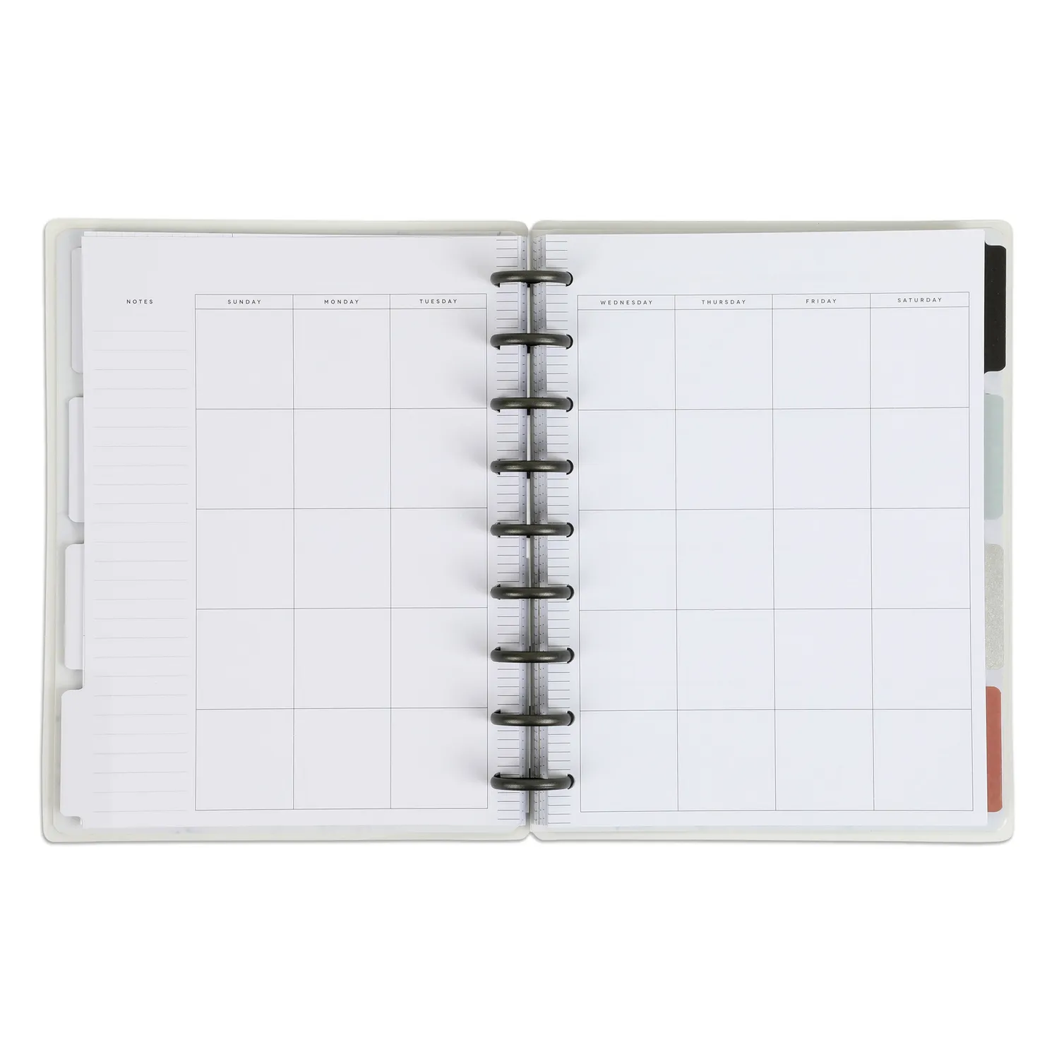 Happy Planner Watercolor agenda non daté classique horizontale