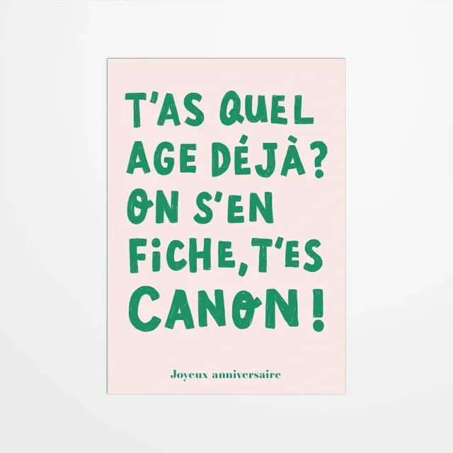 My365 Rio Soley T’es canon carte postale