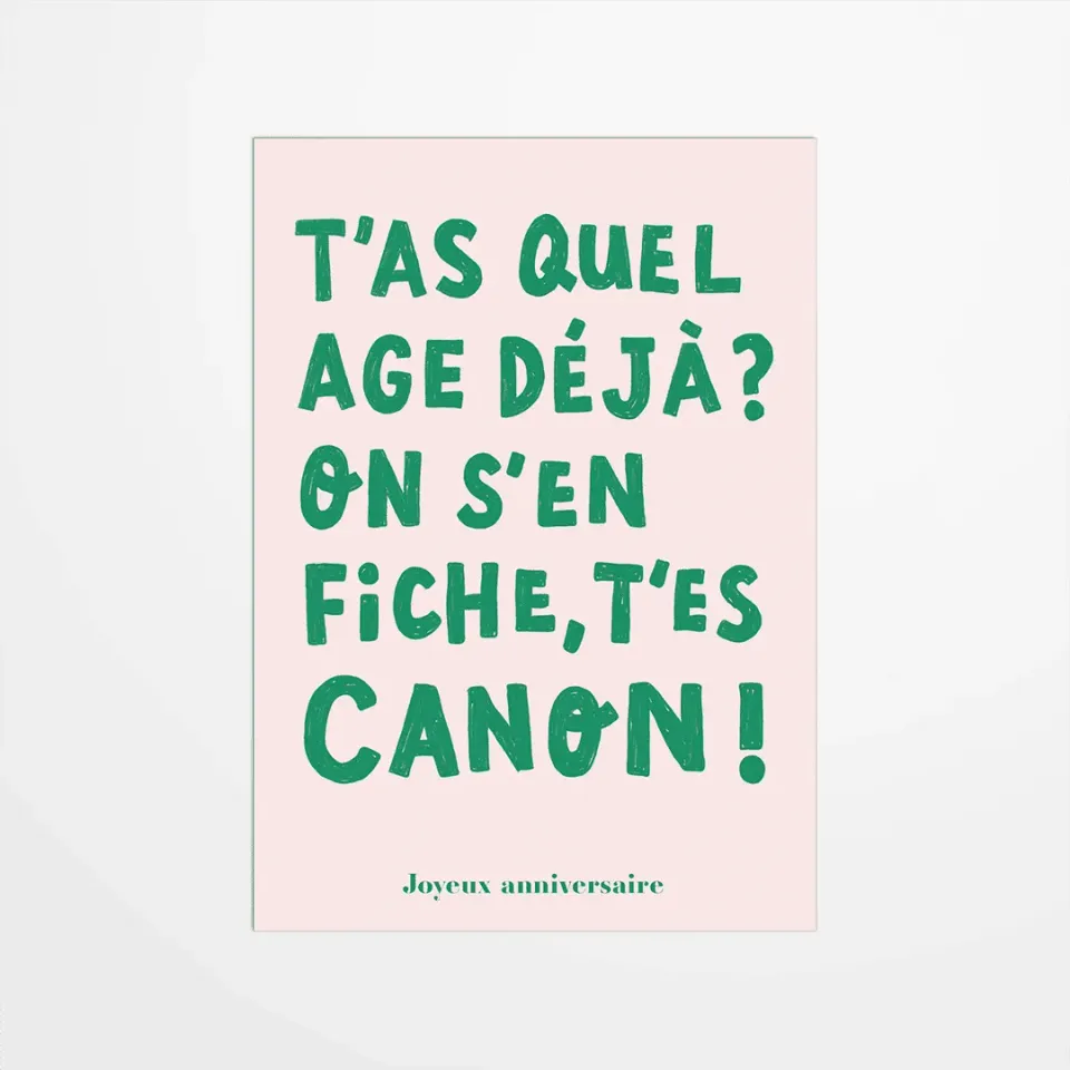 My365 Rio Soley T’es canon carte postale
