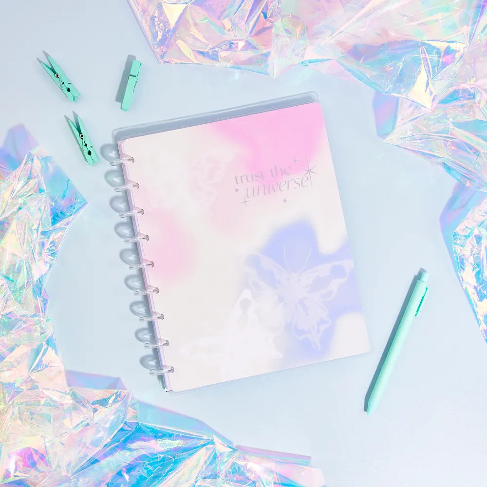 Happy Planner Trust Universe carnet Classic pages blanches uni