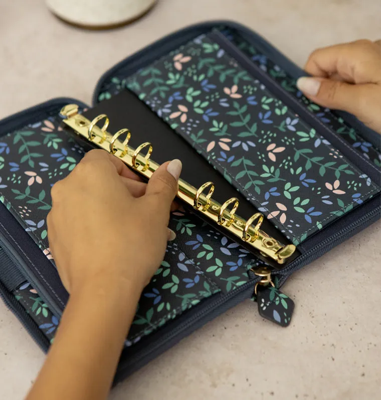 Filofax Garden organiseur Personal compact zip Dusk