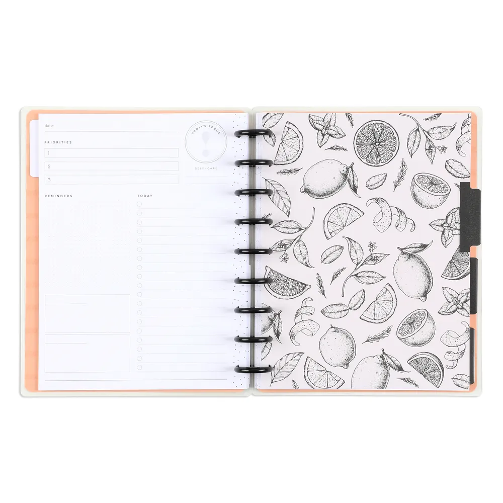 Happy Planner Modern Farmhouse agenda non daté Classic 4 mois